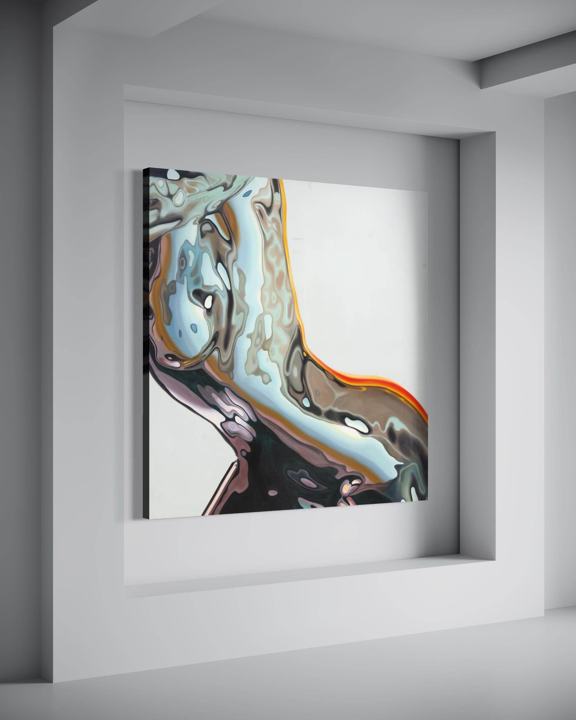 Out of Touch 150 x 150 cm, 60 x 60 in. | Original Oil Painting on Canvas